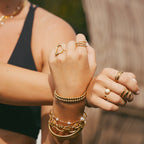 Silver Triple Wrap Coil Ring