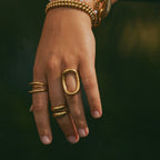 Silver Triple Wrap Coil Ring